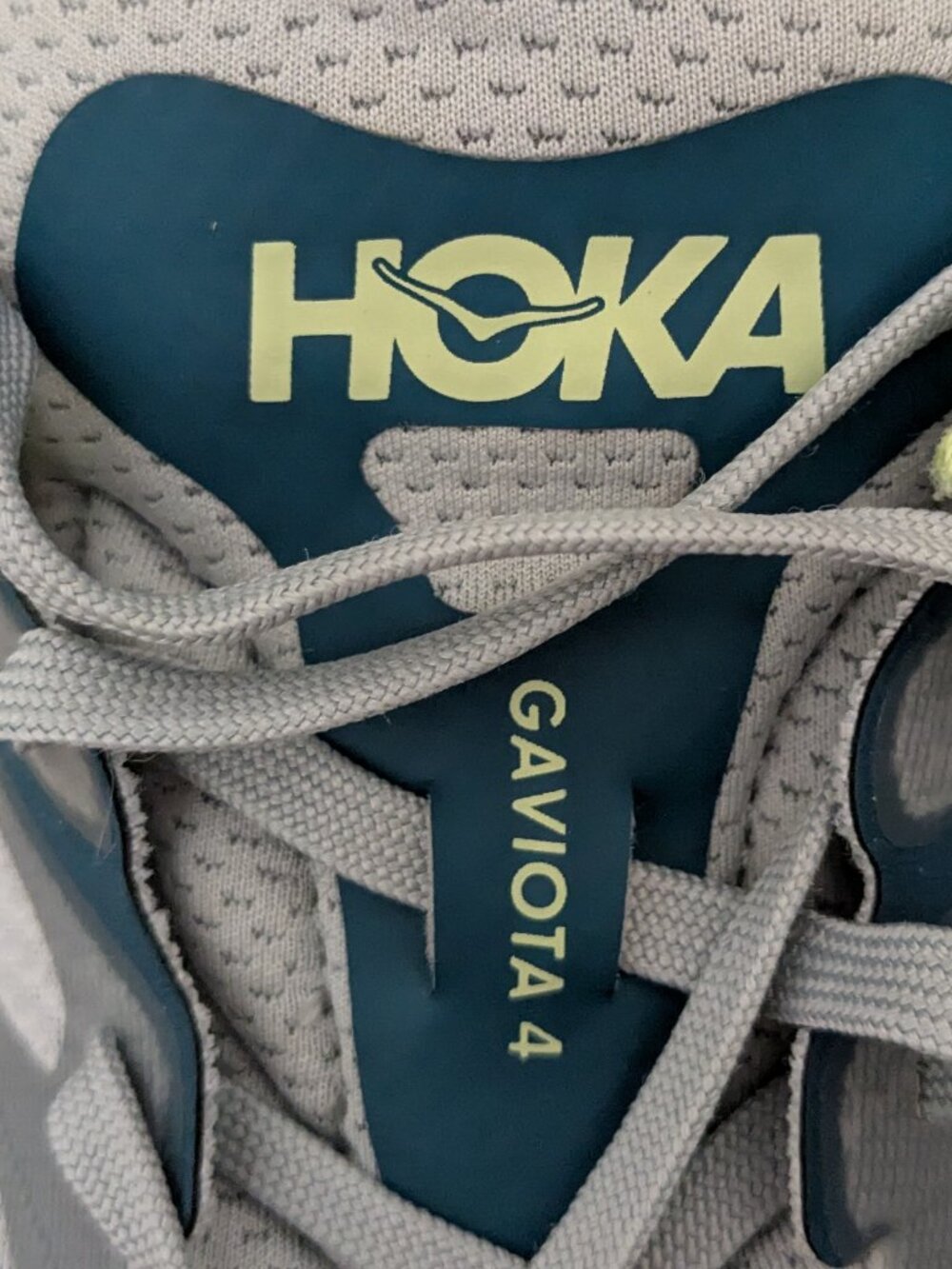 HOKA One One Gaviota 4 1123198 HMBT Men's Gray Running Shoes Size 11.5D - Picture 7 of 13